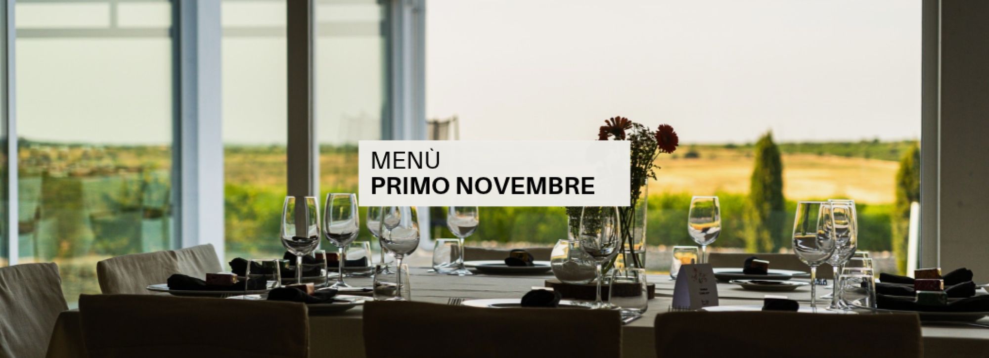 MENU 1 NOVEMBRE